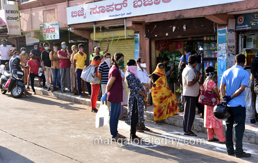 mangalore lockdown shopping